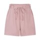 thumbnail image 5 of Pantalones Elásticos de la Cintura para las Mujeres de la Moda de Verano Pantalones Cortos de Bolsillo Sólido, Poliéster Primavera Verano, 5 of 7