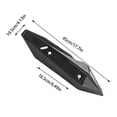 thumbnail image 3 of Motorcycle Exhaust Pipe Guard Made of ABS Plastic for Road Riders, Offering Easy Setup, Advanced Protection and Aesthetic Appeal, 3 of 8