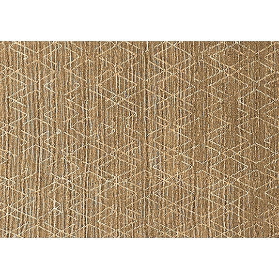 Ahgly Company Indoor Rectangle Solid Brown Modern Area Rugs, 2' x 3'