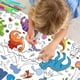 thumbnail image 4 of Mantel para colorear con diseño de dinosaurio gigante, 76 x 183 cm, para niños, 4 of 7