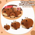 thumbnail image 3 of Juguete de peluche Auspicious Beginning Capybara de 30 cm con almohada, 3 of 8