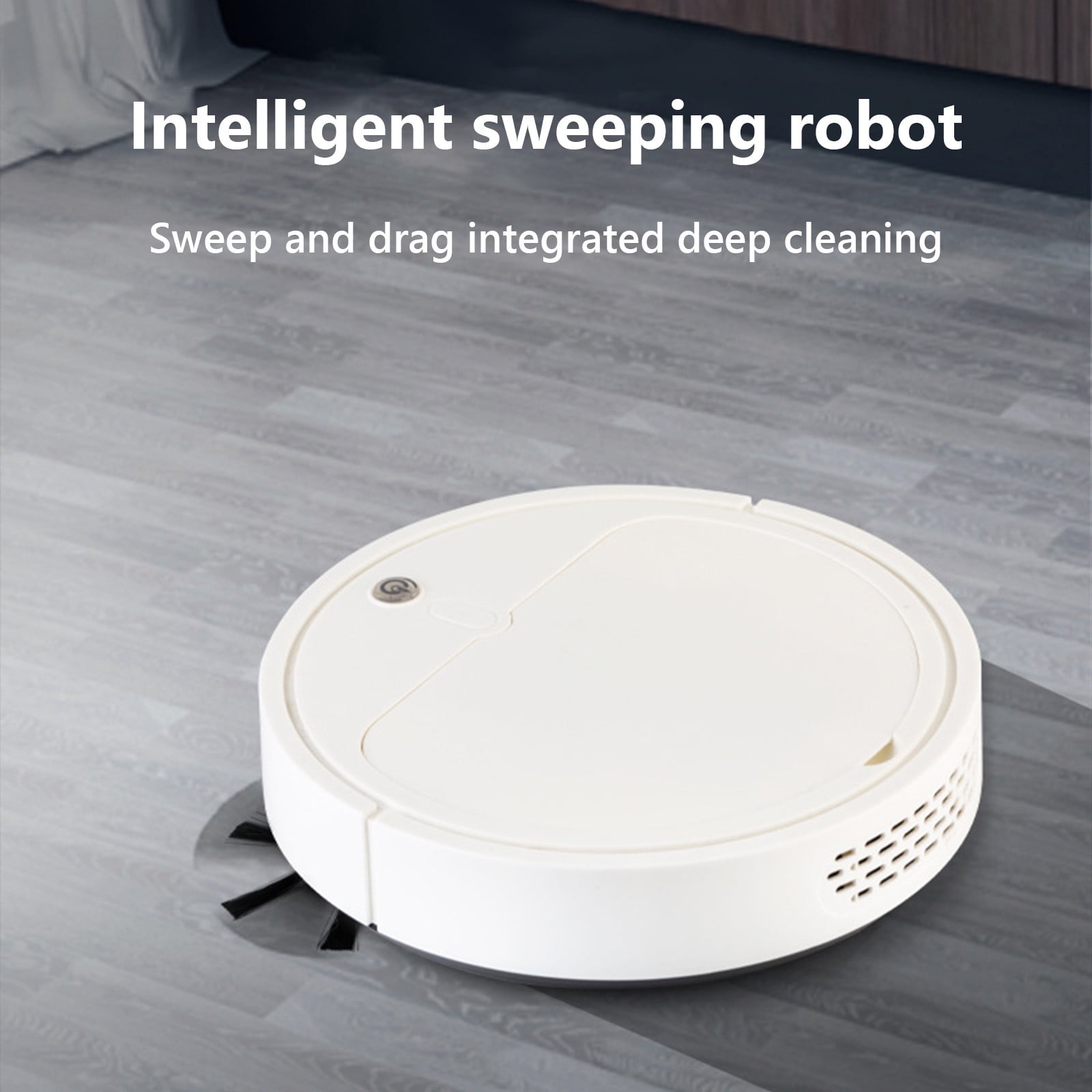 Matoen Robot Vacuum with Self-Empty Base, Bagless, Row-by-Row Cleaning, Perfect for Pet Hair, Compatible with Alexa, Wi-Fi, White, 30 Day Capacity
