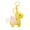 Yellow, variant on Cute Flying Horse Charm Key Holder In Soft Material Sturdy Lightweight