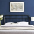 thumbnail image 3 of Modway Alessia Modern Powder Coated Iron Twin Headboard in Black, 3 of 7