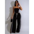 thumbnail image 2 of Trajes de verano de dos piezas CHEZVOGUE para mujer a rayas, 2 of 7