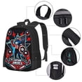 thumbnail image 3 of Patriotic Shield Graphic Laptop Backpack for Travel & Commute, 16.5", 3 of 6