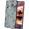 thumbnail image 1 of Vintage-Floral-Art-Design-374 Phone Case, Degined for Samsung Galaxy S20 Case Men Women, Flexible Silicone Shockproof Case for Samsung Galaxy S20, 1 of 1