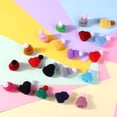 thumbnail image 3 of 80 Pieces Mini Knitted Christmas Hats Mini Knitted Hats Knitted Doll Hats Christmas Tree Ornaments Diy Crafts Art Wine Bottle Decorations, (random Mix, 3 of 5