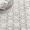 thumbnail image 6 of SAFAVIEH Ebony Adrasteia Floral Area Rug, Ivory/Grey, 5' x 8', 6 of 7