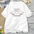 thumbnail image 5 of Camiseta con estampado de Goose bulks Unisex, camisa divertida de algodón, manga corta, holgada, de gran tamaño, ropa de calle, Verano, 5 of 5