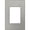 Brushed Stainless, variant on Legrand AWM1G3MS4 Adorne Real Materials 1+ Gang Light Switch / Outlet Cover Wall Plate -
