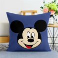 thumbnail image 3 of Funda de almohada de Mickey Mouse de Disney para sala de estar, sofá, oficina, funda de cojín súper suave, decoración para el hogar, dormitorio y habitación, regalo para niños, 3 of 5