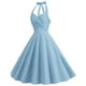 thumbnail image 3 of WILLBEST Vestidos Casuales para Mujer Cortos Vestido de Fiesta con Cremallera y Cuello En V sin Mangas y Estampado de Lunares A Cuadros para Mujer Extra Grande, 3 of 3
