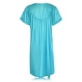 thumbnail image 3 of JEFFRICO Womens Nightgowns Sleepwear Soft Pajama Dress Short Sleeve Nightshirts Plus Size, 3 of 5