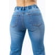 thumbnail image 3 of Jeans de corte recto /Juvenil, 1512 (Azul medio) azul 9, 3 of 3