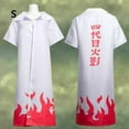 thumbnail image 2 of Naruto Shippuden Akatsuki Hokage Robe Cloak Coat Anime Cosplay Costume Halloween, 2 of 3