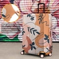 thumbnail image 2 of Travel Luggage Cover Suitcase Protector Fits 18-32 Inch Luggage Wheel Covers Patterned Travel Related Items Flower Luggage Protector Elastic Luggage Anti-scratch Suitcase Cover S, 2 of 3