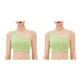 thumbnail image 1 of Minnieouse Sujetador deportivo Fitness Top Gym Outfit Skin Close Sexy Design Elásticos Multipropósito Running Training Ropa Athletic Type7 NO7, 1 of 6