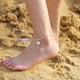 thumbnail image 3 of Ankle Bracelets for Women Initial Anklet, 2pcs Mariner Chain Layered 14K Gold Plated Letter Anklet Initials Cute Summer Anklets Ankle Gold Anklets Bra, 3 of 4