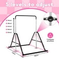 thumbnail image 7 of Primy 150lbs Gymnastics Bar for Kids, Height Adjustable Horizontal Bar, Folding Gymnastics Junior Training Bar for Home Gymnastics Equipment, 4-10 Years Old Kids, 7 of 7