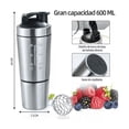 thumbnail image 5 of Vaso Agitador De Proteína De Acero Inoxidable Para Gimnasio, 5 of 5