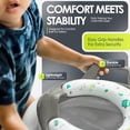 thumbnail image 3 of Asiento Entrenador bbluv Gris para Baño, 3 of 6