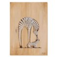 thumbnail image 1 of Arte en lienzo Oopsy Daisy NB4142 Zebra infantil 25 x 36 cm, 1 of 1