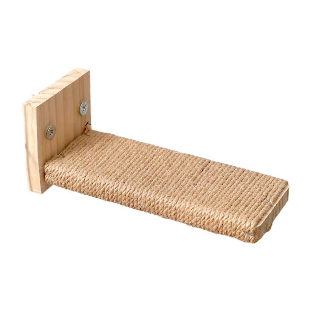 EHJRE Cat Wall Bed, Kitten Wall Furniture, Easy Installation, Indoor Activity, Cat Climbing Ladder, Scratching Post for Small Large Cats S