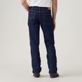 thumbnail image 2 of Levi's Men's 557 Western Straight Jeans Dark Blue Size 32x36, 2 of 4