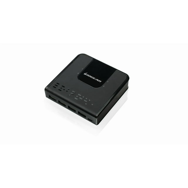 Interruptor de compartición de periféricos IOGEAR GUS434 USB 3.0 4x4