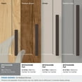thumbnail image 4 of Amerock Merced 3 inch (76mm) Center-to-Center Oil-Rubbed Bronze Cabinet Pull, 4 of 7