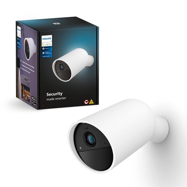 Cámara de seguridad doméstica inteligente Philips Hue Secure 1080P HD