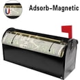 thumbnail image 2 of Halloween Skull Mailbox Cover 25.5x21 Inch, Halloween Skeleton Post Letter Box Covers, Halloween Spooky Magnetic Waterproof Mail Wraps for Outdoor Yard Garden Oversized Mailbox Decor, 2 of 6