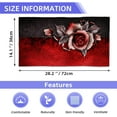 thumbnail image 2 of Red Rose Hand Towels Set of 2,28 x 14 Inch Vintage Flowers Bathroom Towel Soft Absorbent Kitchen Hotel Spa Laundry Room Gym Face Towel Decor, 2 of 14