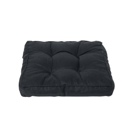 Muellery Soft Seat Cushion Home School Office Thick Cushion 17.7x17.7in(45x45cm) Black TPYU133211