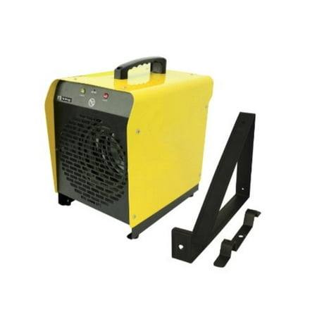 King Electric 240 Volt 4000 Watt Portable Garage Heater With Thermostat Cord and Bracket,