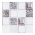 thumbnail image 3 of Peel and Stick Wall Tile for Kitchen Backsplash | Decorative Sticker Tile Backsplash | Kitchen Backsplash Tiles Peel & Stick Wall Stickers 8'' x 8'' (6 Sheets) | Self-Adhesive Tile, 3 of 5