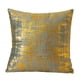 thumbnail image 3 of Funda de cojín de terciopelo chapada en oro, 45x45cm, decoración del hogar, funda de almohada decorativa suave para regalo, cama, granja, invierno, 3 of 9