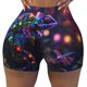 thumbnail image 2 of Balery Glowing Chameleon Fantasy Art Pantalones cortos de entrenamiento estampados para mujer, sin costuras, ajustados, para gimnasio, yoga, correr, deportes, ejercicio activo, fitness.-Medium, 2 of 8
