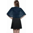 thumbnail image 3 of YEKEYI Soft Chiffon Shawl Wraps Shrug for Evening Dress Wedding Vintage Style Cape for Women, 3 of 5
