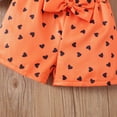 thumbnail image 6 of UAYOTSE Toddler Baby 6M 12M 18M 2T 3T Girl Outfits Floral Summer Clothes Infant Spring Ruffle Sleeve Shirt Tops Cute Shorts Set,Sizes 4-5 Years, 6 of 6