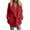 Red, variant on RYRJJ Women's Fashion Winter Coat Long Sleeve Lapel Zip Up Fuzzy Fleece Sherpa Oversized Shacket Jacket Outweat with Pockets Plus Size(Green,S)