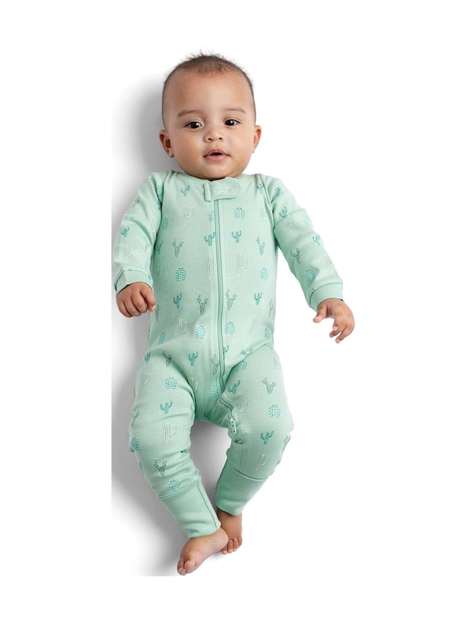 M+A by Monica + Andy, Organic Cotton One-Piece Coverall, Sizes Newborn - 18-24 Months