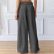 thumbnail image 5 of RKSTN Yoga Pants for Women Plus Size Drawstring Mid Waisted Straight Wide Leg Yoga Pant Womens Casual Solid Oversized Loose Comfy Gym Workout Sport Yoga Trousers with Pockets, 5 of 8
