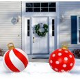 thumbnail image 1 of Feltree Décorations Gonflables de Noël Extérieures 60cm/24 Po, PVC Robuste Résistant aux Intempéries pour Jardin Pelouse Vacances, 1 of 6