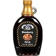 thumbnail image 2 of Amish Wedding Syrup, Ohio Made for Pancakes or Waffles, Two 12 ounce Glass Bottles, Blueberry, 2 of 4