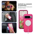 thumbnail image 3 of YINLAI Google Pixel 9 Case Mag-safe Translucent Matte Magnetic Pixel 9 Case Slim Fit Shockproof Protective Phone Cases for Google Pixel 9 6.3", Hot pink, 3 of 7