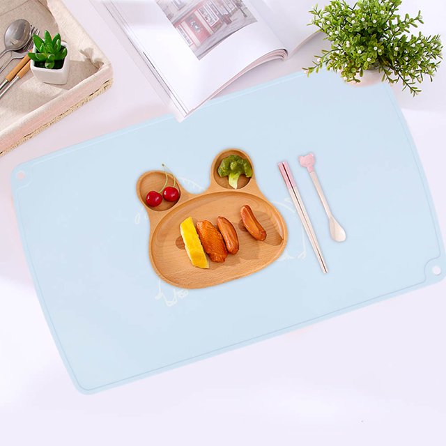 Almohadilla de silicona para mesa evita la suciedad evita resbalones aspecto hermoso mantel individual resistente a la temperatura para niños para uso diario ANGGREK Otros