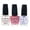 Aphrodite's Pink Nightie, variant on OPI Nail Lacquer Ultimate Nail Trio Set, Funny Bunny Color Polish, Natural Base Coat, Top Coat
