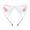 Pink, variant on CuteStreet Furry Cat Ears Headband Handmade Faux Fur Cosplay Costume Party Hairband